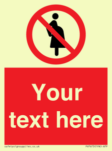 Custom prohibition not for pregnant women